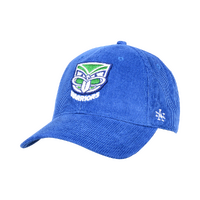New Zealand Warriors NRL Team Colour Corduroy Curved Strapback Cap Rugby League By American Needle