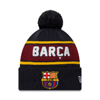 Barcelona FC Adult Sport Cuff Beanie Cap Soccer Football By New Era