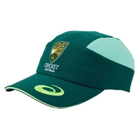 Cricket Australia Adult 2026 Performance Strapback Cap Headwear By Asics