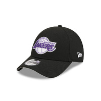 Los Angeles Lakers 9FORTY Black Snapback Adjustable NBA Cap Basketball By New Era