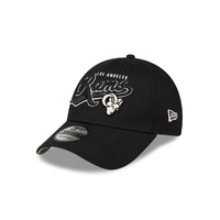 Los Angeles Rams 2026 Melbourne Game 9Forty Stone Script Snapback NFL Cap By New Era