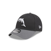 The Dolphins 9FORTY Two Tone Snapback Adjustable Cap NRL Rugby League Football By New Era