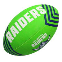 Canberra Raiders Supporter Ball NRL Rugby League Size 5 (Full Size) By Steeden