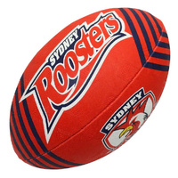 Sydney Roosters Supporter Ball NRL Rugby League Size 5 (Full Size) By Steeden