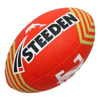 The Dolphins Supporter Ball NRL Rugby League (11 inch) 23 cm By Steeden