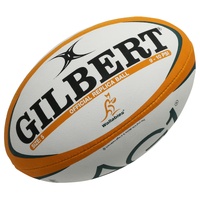 Australia Wallabies Match Rugby Union Ball Size 5 By Gilbert