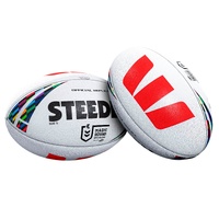Steeden NRL Magic Round Rugby League Football Ball Size 5 (Full Size)