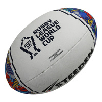 Rugby League World Cup 2026 Supporter Ball Size 5 (Full Size) By Steeden