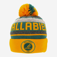 Wallabies Australia Official Tundra Beanie Rugby Union By Burley Sakem