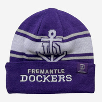 Fremantle Dockers AFL Adults Transform Reversable Beanie By Burley Sekem