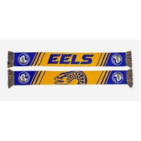 Parramatta Eels NRL Adult's Velocity Scarf Rugby League Football By Burley Sekem