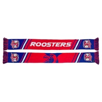 Sydney Roosters NRL Adult's Velocity Scarf Rugby League Football By Burley Sekem