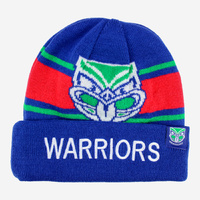 New Zealand Warriors NRL Rugby League Transform Reversible Beanie Headwear By Berley Sekem