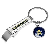 North Queensland Cowboys Rugby League NRL Football Bottle Opener Keyring By Licensing Essentials