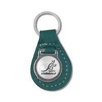 Wallabies Australia Rugby League Football Leather Keyring By Licensing Essentials