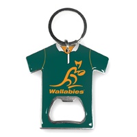 Wallabies Australia Rugby League Football Bottle Opener Keyring By Licensing Essentials