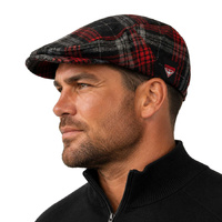 Essendon Bombers Angus Flat Cap Adjustable Hat Football AFL By Ashtabula