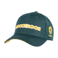 Australia Socceroos Classic Core Green Cap Adjustable Soccer Football By Tidwell