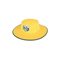Cricket Australia 1996 Retro Adult Widebrim Hat Headwear By Tidwell