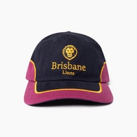 Brisbane Lions AFL Navy Two-Tone Crest Hat Cap Football By NAR