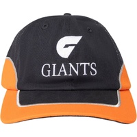 Greater Western Sydney GWS Giants AFL Charcoal Two-Tone Crest Hat Cap Football By NAR