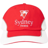 Sydney Swans AFL Red Two-Tone Crest Hat Cap Football By NAR