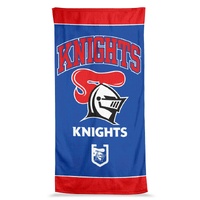 Newcastle Knights Rugby League NRL Jumbo Beach Towel By Licensing Essentials