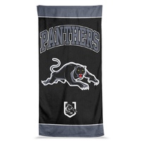 Penrith Panthers Rugby League NRL Jumbo Beach Towel By Licensing Essentials