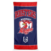 Sydney Roosters Rugby League NRL Jumbo Beach Towel By Licensing Essentials