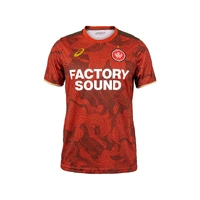 Western Sydney Wanderers 2026/27 Match Day Warm Up Tee Shirt Football Soccer By Asics