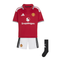 Manchester United FC 2026/27 Infant's Mini Home Kit Football Soccer By Adidas