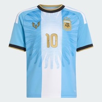Argentina National Football Team 2026 Messi #10 Kids Jersey Soccer By Adidas