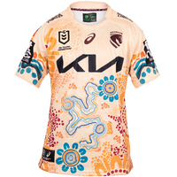 Brisbane Broncos 2026 Indigenous Jersey NRL Rugby League By Asics