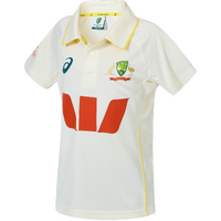 Cricket Australia 2026/27 Kid's Test Jersey By Asics