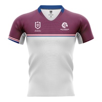 1 Manly Warringah Sea Eagles Kids Home Supporter Jersey NRL Rugby League By Burley Sekem
