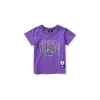 Melbourne Storm Toddler Tee Shirt NRL Rugby League By Bleacher Athletic