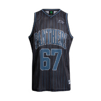 Penrith Panthers Men's Basket Singlet NRL Rugby League By Bleacher Athletic