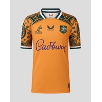 Wallabies Australia 2026 First Nation Kids Home Jersey Rugby Union By Castore