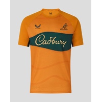 Wallabies Australia 2026 Pre Match Short Sleeve Tee Shirt Rugby Union By Castore