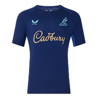 Wallabies Australia 2026 Men's Performance Short Sleeve Tee Shirt Rugby Union By Castore