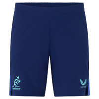 Wallabies Australia 2026 Men's Performance Woven Short Navy Rugby Union By Castore