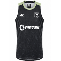 New Zealand Kiwis 2026 Rugby League World Cup Men's Black Training Singlet By Dynasty