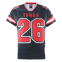 Tonga Rugby League Team Men's Gridiron Tee Shirt By Dynasty