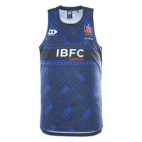 Toa Samoa 2026 Rugby League World Cup Men's Black Training Singlet By Dynasty