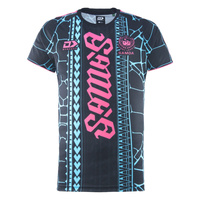 Toa Samoa Rugby League Team Men's Captains Run Tee Shirt By Dynasty