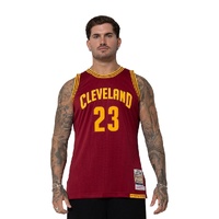 Cleveland Cavaliers 2015 Lebron James Hardwood Classics NBA Basketball Jersey By Mitchell & Ness