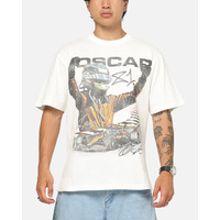 McLaren Motorsport Oscar Piastri Victory Tee Shirt By Mitchell Ness
