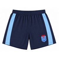 NSW Blues Men's Team Logo Panel Shorts State of Origin NRL Rugby League By NAR
