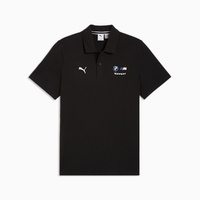 BMW M Motorsport Men's Essentials Black Polo Shirt By Puma