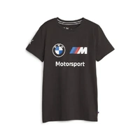 BMW M Motorsport Men's MMS ESS Logo T-Shirt Black by Puma